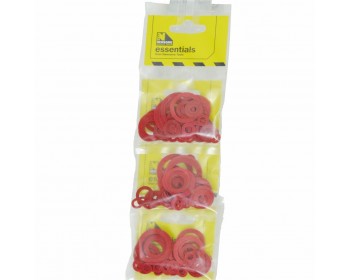 Clip Strip of Assorted Fibre Washers (50 Per Pack)